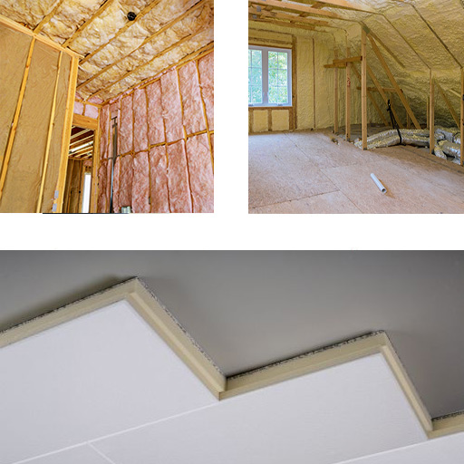 Decken- und Dachbodendämmung